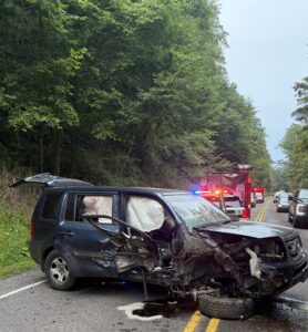 Family injured in crash near Trout Run
